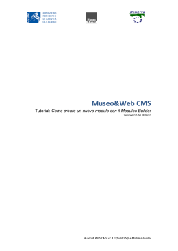 Museo&Web CMS