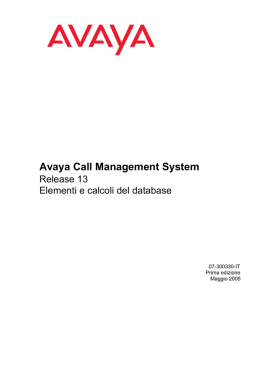 tempo reale - Avaya Support