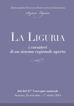 Atti Convegno 2014 - AIIG Liguria
