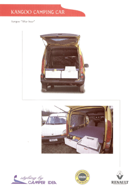 Page 1 Page 2 Nome allestimen`to Kangoo &ldquo;After hour Veicolo di
