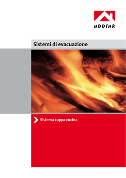Sistema cappa cucina