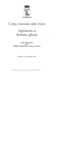 Corpo forestale dello Stato