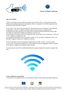 Istruzioni per attivare la rete WIFI di Gruaro