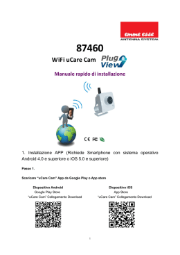 WiFi uCare Cam - Emme esse S.p.A.
