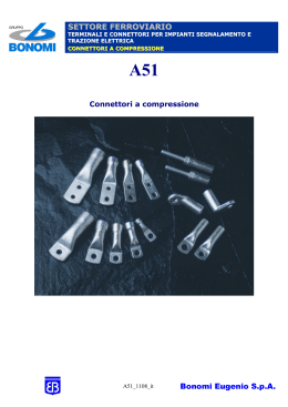 Connettori a compressione