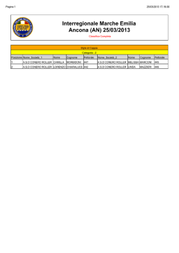 Interregionale Marche Emilia