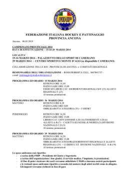 Scarica il programma - ACLI Pattinaggio Jesi