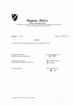 DECRETO N. 6 DATA 2 7 /`f
