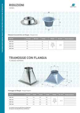 TRAMOGGE CON FLANGIA