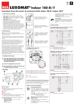 LUXOMAT&reg; Indoor 180-R/-T