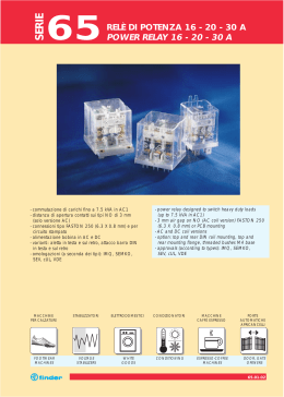 serie 65/1 - Electrocomponents