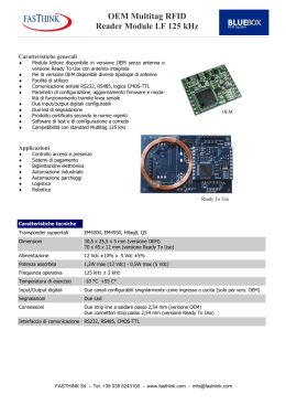 OEM Multitag RFID Reader Module LF 125 kHz