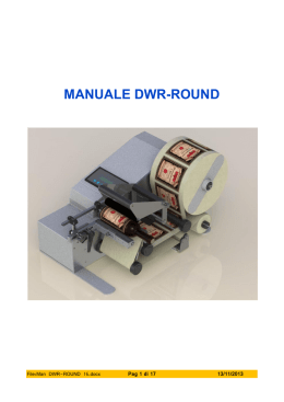 MANUALE DWR-ROUND