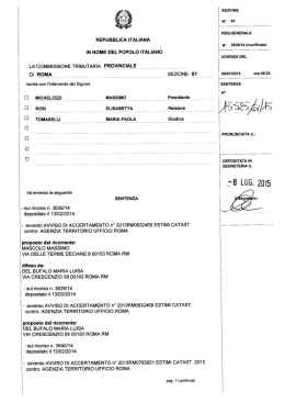 sentenza 15525/2015