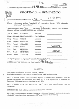 `V`A - Provincia di Benevento