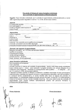 apprendistato