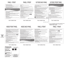 outside back panel outside front panel panel 2 front panel 1