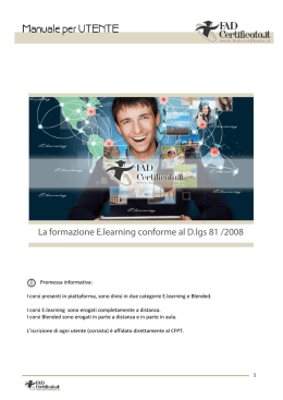 MANUALE UTENTE FAD CERTIFICATA 2013 - Copia