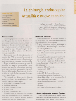 La chirurgia endoscopica