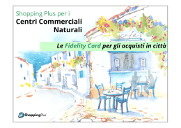 Scarica la presentazione in formato pdf