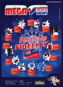 wwwmegaintersport.it - Centro Commerciale Citt&agrave; Fiera