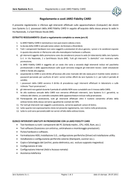 costi e condizioni