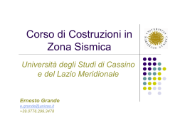 Lezione 5 - Università degli Studi di Cassino