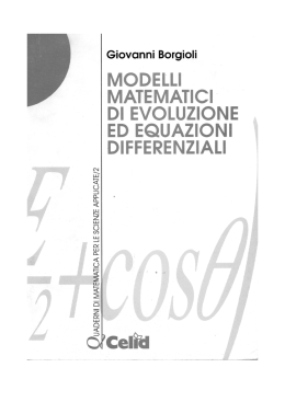 ModMat_1 - DINFO - Metodi Matematici per l`Ingegneria dell