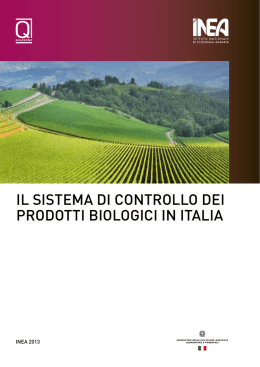 Il SIStema DI Controllo DeI ProDottI BIologICI In ItalIa