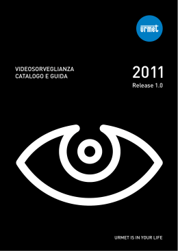 VIDEOSORVEGLIANZA CATALOGO E GUIDA
