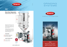 RD ROTO DUST SEPARATOR