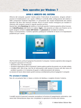 Note operative per Windows 7 - Istituto Italiano Edizioni Atlas