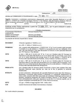Deliberazione n.26 del 13/01/2016