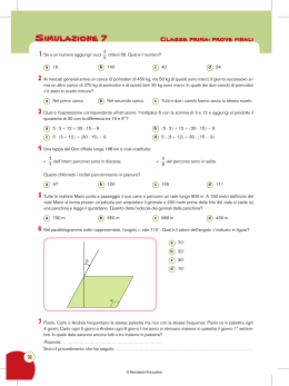 Simulazione 7 - Mondadori Education