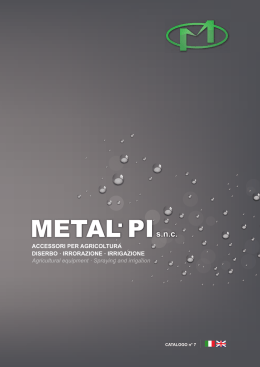 Nuovo catalogo 2013 - Metal