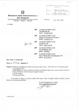 nuova caserma Guardia di Finanza - Pistoia