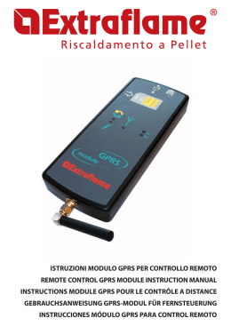 istruzioni modulo gprs per controllo remoto remote