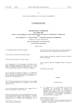 Visa II - Dipartimento di Studi aziendali e giuridici