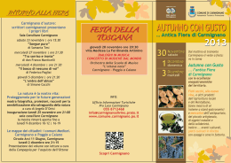 Carmignano d`autore: scrittori carmignanesi