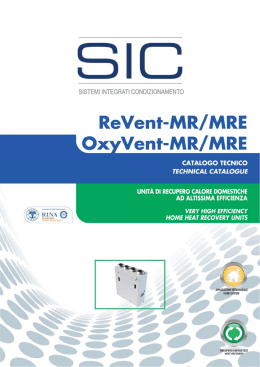 Catalogo Tecnico Scarica il file