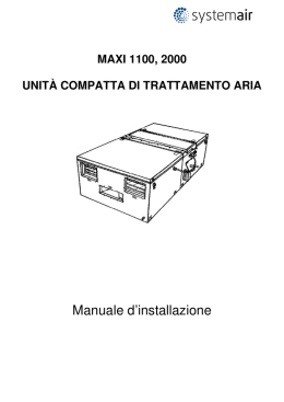 Manuale d`installazione