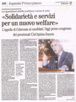 Il mattino 18 Febbraio 2013