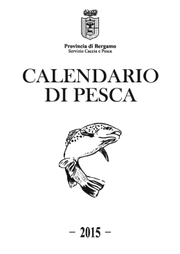 Scarica il calendario di pesca 2015
