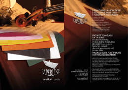 Linea Paper Time - Confcommercio di Pesaro e Urbino
