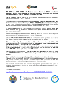comunicato - Federazione Italiana Hockey e Pattinaggio