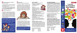 I servizi dei consultori della Valdera