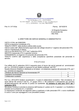 IPOTESI PIANO DI LAVORO ATA 2015.2016
