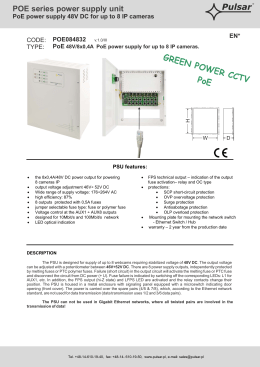 GREEN POWER CCTV PoE