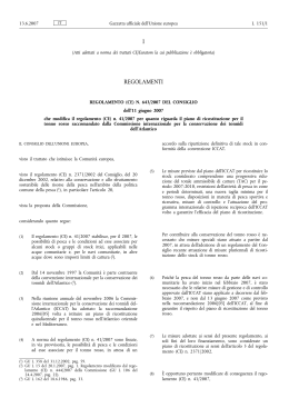regolamento (ce) n. 643/2007