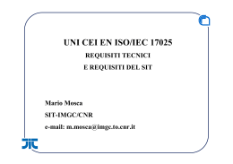 UNI CEI EN ISO/IEC 17025